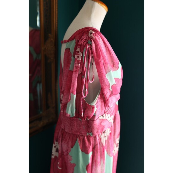 NWT Anthropologie Hutch Yael Sleeveless Maxi Dress Colorful Floral Boho XL - Picture 13 of 16